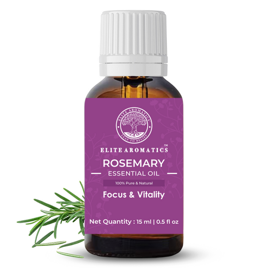 Rosemary Essential Oil – Focus & Vitality | 100% Pure Natural Oil (15ml)